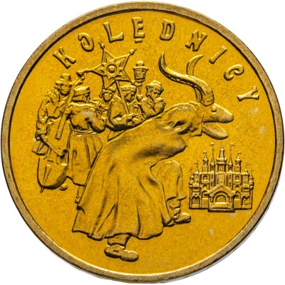 купить Польша 2 злотых (zlote) 2001 "Ритуалы Польши - Коляда"