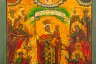 Купить Икона "Образ Пресвятой Богородицы всех скорбящих Радость", дерево, темпера, Российская империя, 1800-1850 гг.