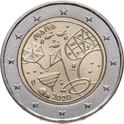купить Мальта 2 евро (euro) 2020 "Игры"