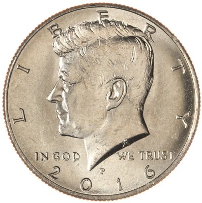 купить США 1/2 доллара (50 центов, half dollar) 2016 P "Кеннеди"