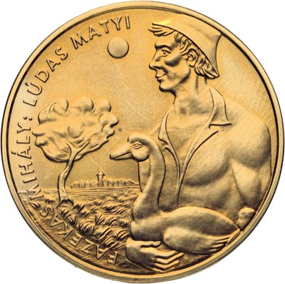 купить Венгрия 200 форинтов (forint) 2001 "Детская литература - Лудаш Мати"