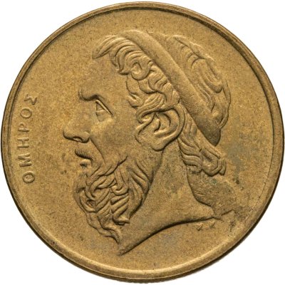 купить Греция 50 драхм (drachmai) 1998