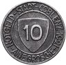 Купить Германия "Кобленц" 10 пфеннигов 1921 нотгельд