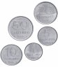 Купить Бразилия набор монет 1982-1985 (5 штук)