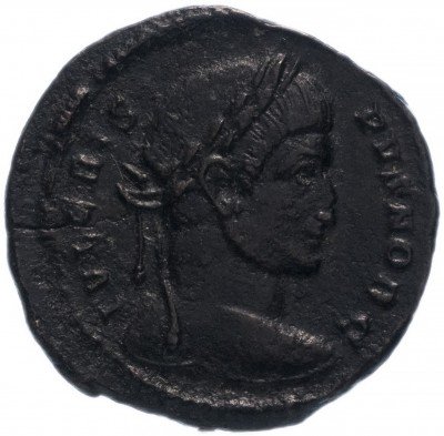 Купить Римская Империя Крисп 317–326 гг фоллис (реверс: легенда обрамляет лавровый венок)