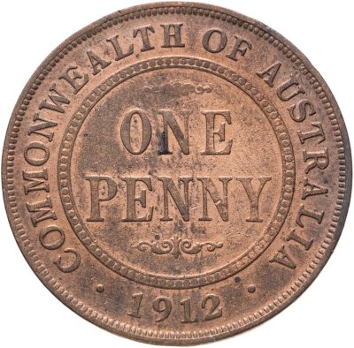купить Австралия 1 пенни (penny) 1912