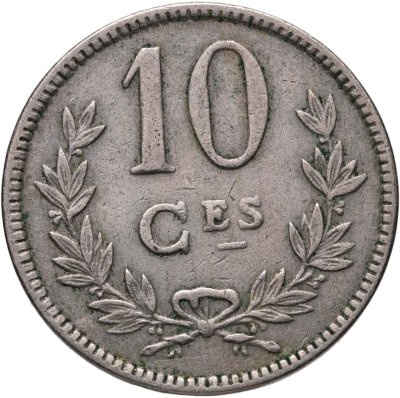 купить Люксембург 10 сантимов (centimes) 1924