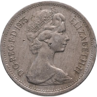 купить Великобритания 5 новых пенсов (new pence) 1969-1980