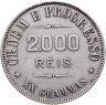 Купить Бразилия 2000 рейс (reis) 1907