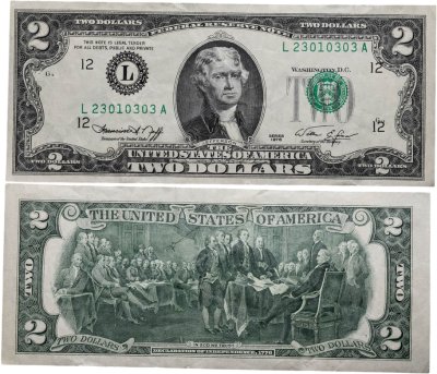 купить США 2 доллара 1976 (Pick 461) L-Сан-Франциско