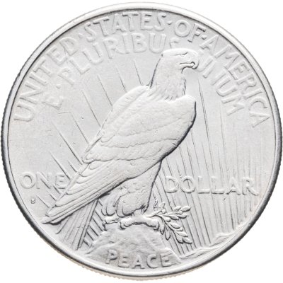 Купить США 1 доллар (dollar) 1926 S Peace Dollar (Мирный доллар) знак монетного двора "S" - Сан-Франциско