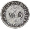 Купить Нидерландские Антильские Острова 1/4 гульдена 1954-1970