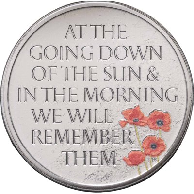 купить Великобритания 5 фунтов 2021 "День памяти павших - Маки" в буклете
