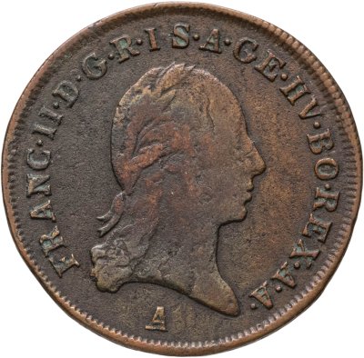 купить Австрия 1 крейцер (kreuzer) 1800
