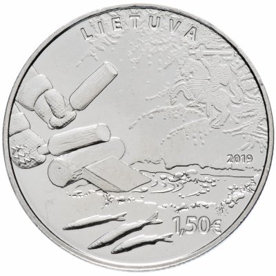 купить Литва 1,5 евро 2019 Лов рыбы