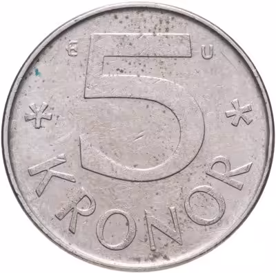 купить Швеция 5 крон 1983