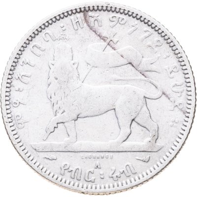 купить Эфиопия 1/4 быра (birr) 1903