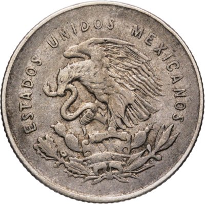 купить Мексика 25 сентаво (centavos) 1952