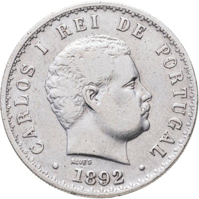 купить Португалия 500 реалов (рейс, reis) 1892