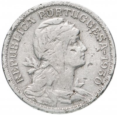 Купить Кабо-Верде 50 сентаво (centavos) 1930