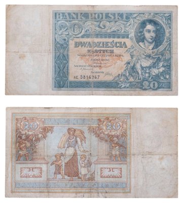 купить Польша 20 злотых 1931