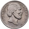 Купить Нидерланды 1/2 гульдена (gulden) 1861