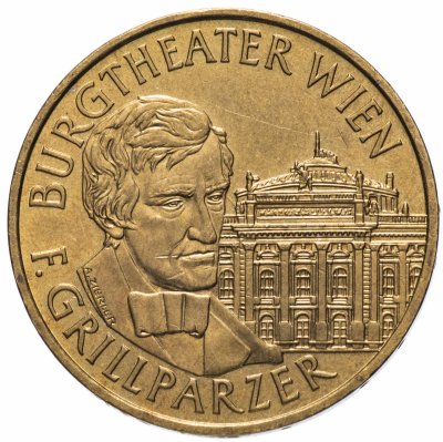 купить Австрия 20 шиллингов (shillings) 1991 "200 лет со дня рождения Франца Грильпарцера"