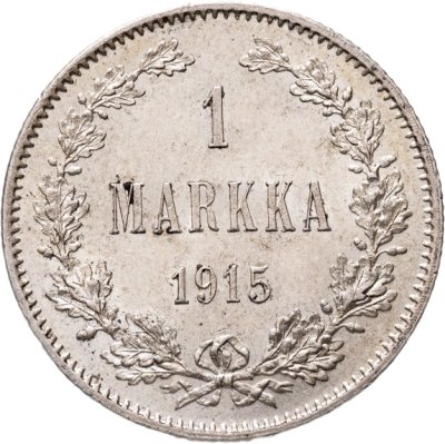купить 1 марка 1915 S Российская Финляндия
