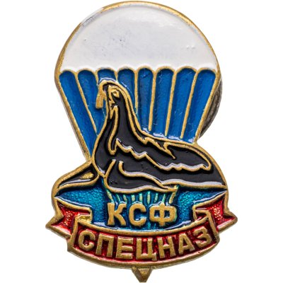 купить Знак Спецназ КСФ ( Краснознамённого Северного Флота ) (Разновидность случайная )