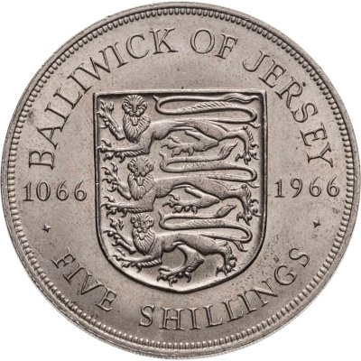 купить Джерси 5 шиллингов (shillings) 1966 "900 лет битве при Гастингсе"