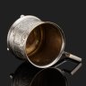 Купить Подстаканник "Souvenir", латунь, серебрение, Вольская фабрика, Варшава (Fabryka Wolska pod Warszawa), Польша, 1885-1914 гг.