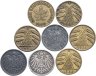 Купить Германия набор из 8 монет 10 пфеннигов (pfennig) 1908-1949