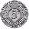 Купить Нидерландские Антильские острова 5 центов (cents) 2014