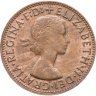 Купить Австралия 1 пенни (penny) 1964 Точка после "PENNY." - Монетный двор Перта