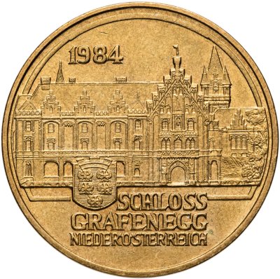 купить Австрия 20 шиллингов (shillings) 1993 "Дворец Графенег"