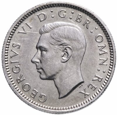 купить Великобритания 6 пенсов (pence) 1942