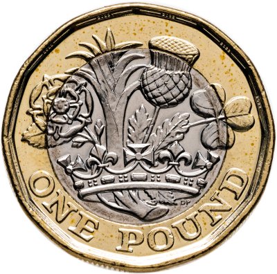 купить Великобритания 1 фунт 2022