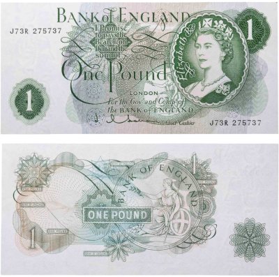 купить Великобритания 1 фунт 1970-1977