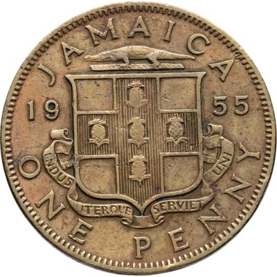 купить Ямайка 1 пенни (penny) 1955