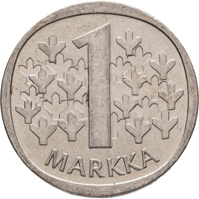 купить Финляндия 1 markka (марка) 1967 S