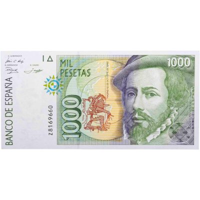 купить Испания 1000 песет 1992 года (Pick 163)