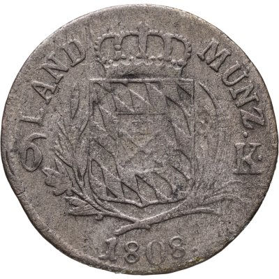 купить Бавария 6 крейцеров 1808