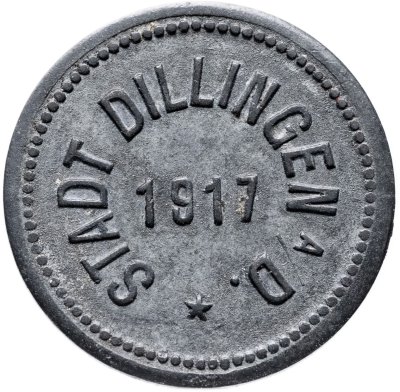 купить Германия "Диллинген" 10 пфеннигов 1917 нотгельд