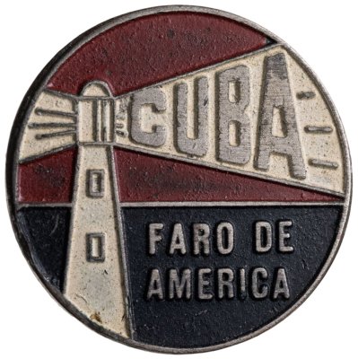 купить Значок Куба Американский Маяк - CUBA FARO DE AMERICA (Разновидность случайная )