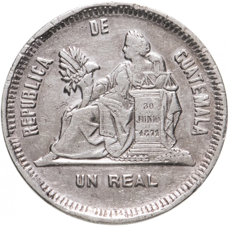 купить Гватемала 1 реал 1891