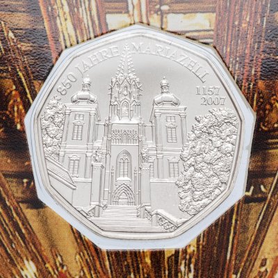 купить Австрия 5 евро 2007 Мариацелль BU