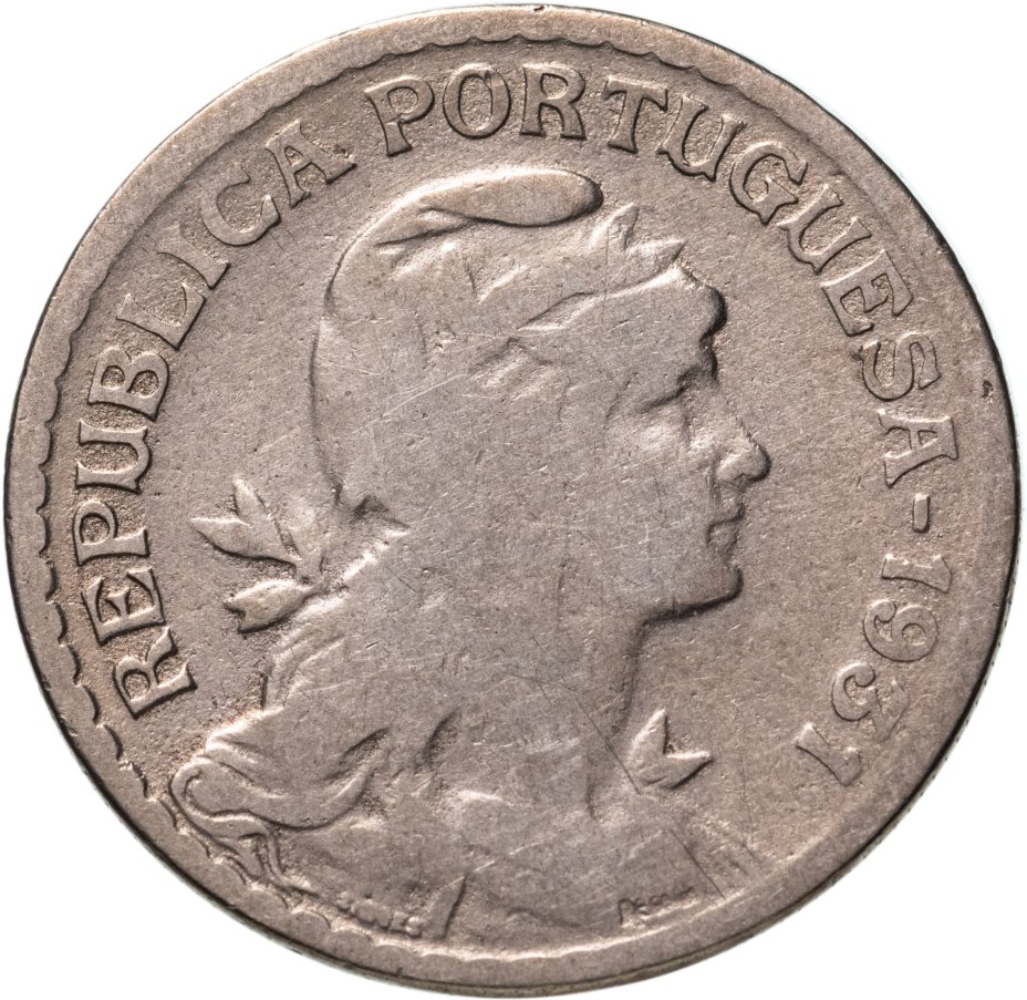 купить Португалия 1 эскудо (escudo) 1931