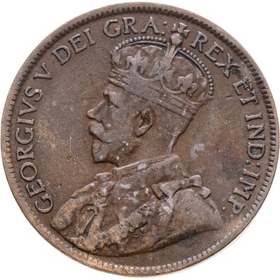 купить Канада 1 цент (cent) 1919