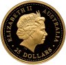 Купить Австралия 25 долларов 2003 Proof "Австралийский наггет: Кенгуру"