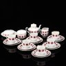 Купить Чайный сервиз  с орнаментальным декором на 6 персон (24 предмета), фарфор, деколь, золочение, мануфактура "Weimar", Германия, 1948-1980 гг.